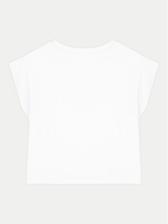 Guess Guess Футболка J4BI34 J1314 Білий Boxy Fit