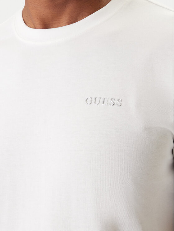 Guess Guess Camiseta Z6RI17 I3Z14 Blanco Regular Fit