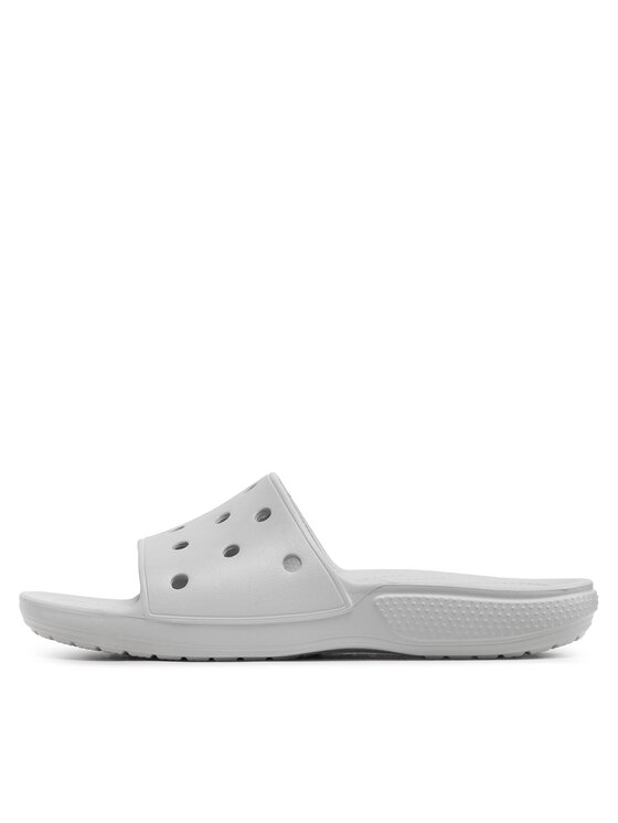 Crocs Šľapky Crocs Classic Crocs Slide 206121 Sivá