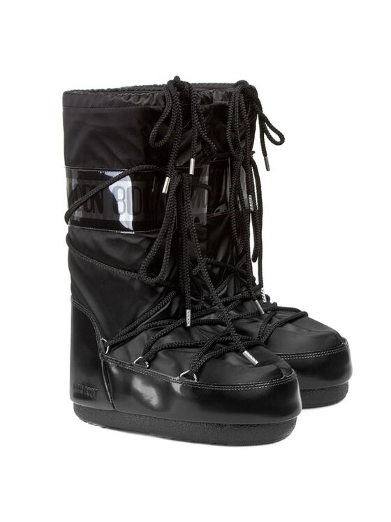 Moon Boot Cizme de zăpadă Moon Boot Glance 14016800003 Negru
