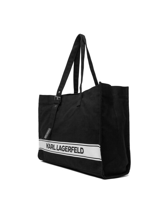 KARL LAGERFELD Дамска чанта KARL LAGERFELD B1M46078 Черен