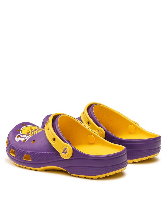 Crocs Šlepetės Crocs Crocs Classic Nba Los Angeles Lakers Clog 208650 Violetinė