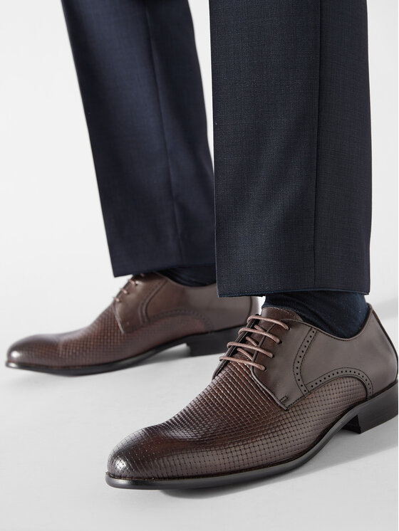 WITTCHEN Półbuty WITTCHEN 95-M-505-4 Brązowy