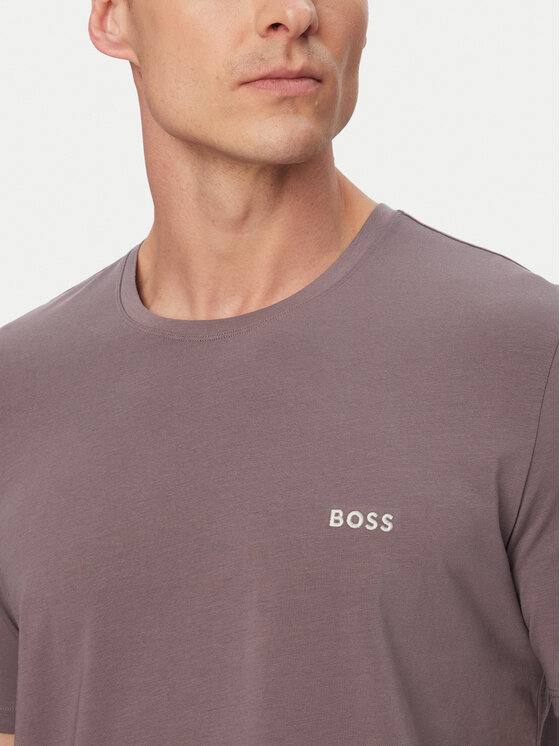 BOSS BOSS Camiseta Mix&Match 50515312 Violeta Regular Fit