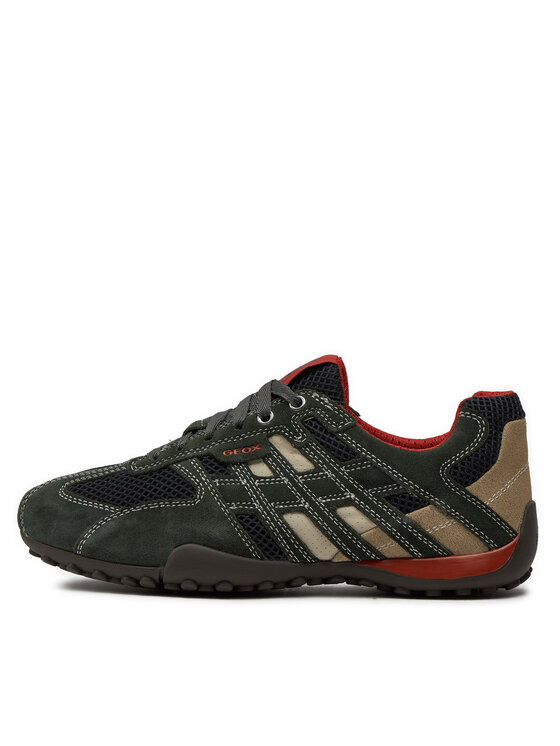 Geox Pusbačiai Geox U Snake K U4207K 02214 C1300 Žalia
