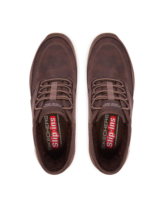 Skechers Polobotky Skechers Summits-Siegul 232927/CHOC Hnědá