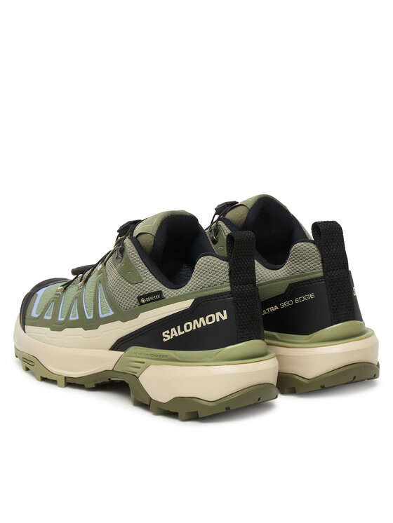 Salomon Трекінгові черевики Salomon X Ultra 360 Edge Gore-Tex L49098300 Зелений