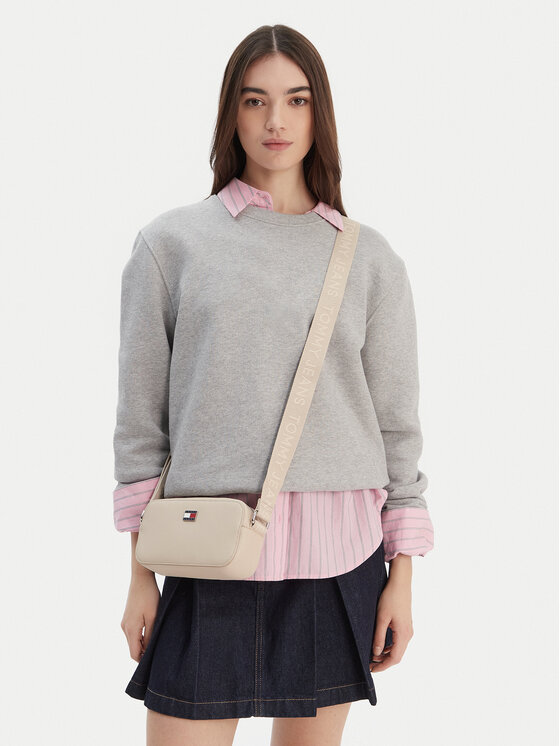 Tommy Jeans Geantă Tommy Jeans Tjw Daily Elevated Camera Bag AW0AW18065 Bej