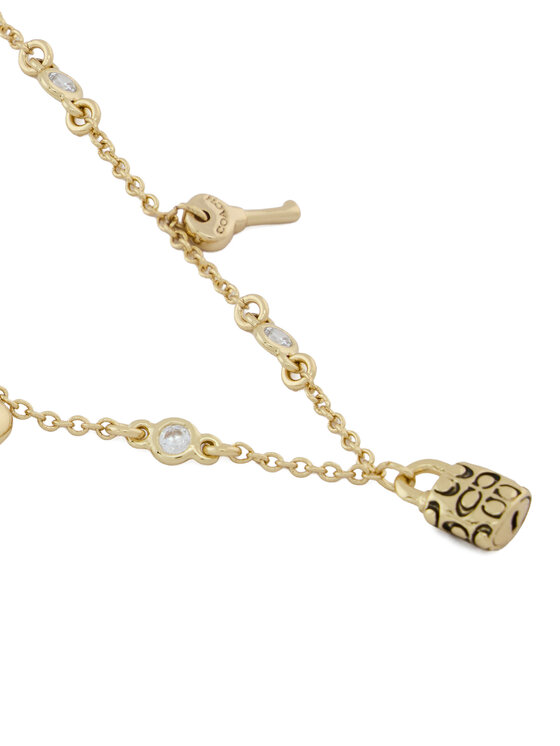 Coach Náhrdelník Coach 37448325 Zlatá