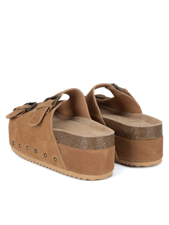Badura Klapki Badura TS6208-01 Brązowy