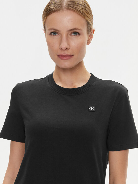 Calvin Klein Jeans Calvin Klein Jeans T-shirt J20J223226 Crna Regular Fit