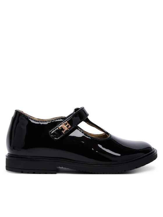 Tommy Hilfiger Обувки Tommy Hilfiger Low Cut Shoe T1A4-35126-0774 Черен