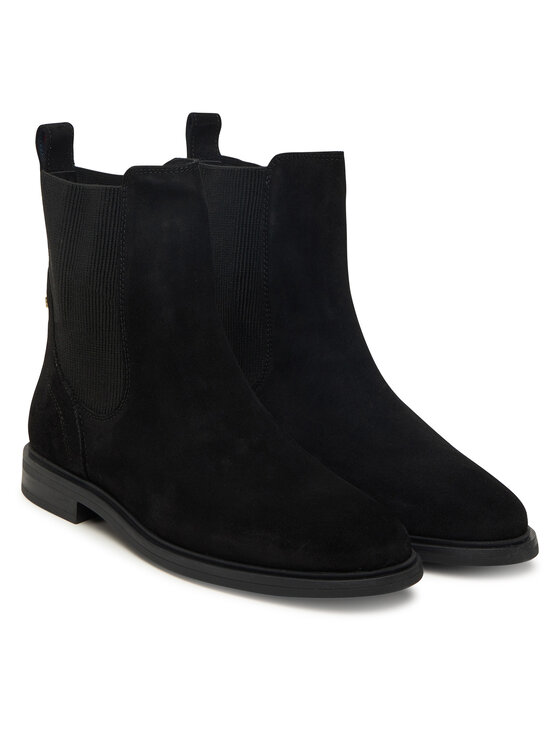 Tommy Hilfiger Botines Chelsea Tommy Hilfiger Flag Boot FW0FW08780 Negro