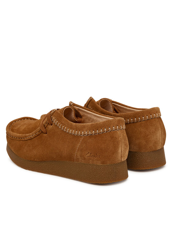 Clarks Туфлі Clarks WallabeeEVOSh 26329300 Коричневий