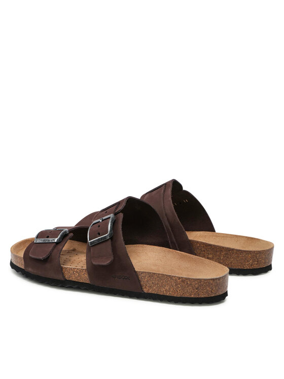 Geox Nazouváky Geox U Sandal Ghita B U159VB 00032 C6024 Hnědá