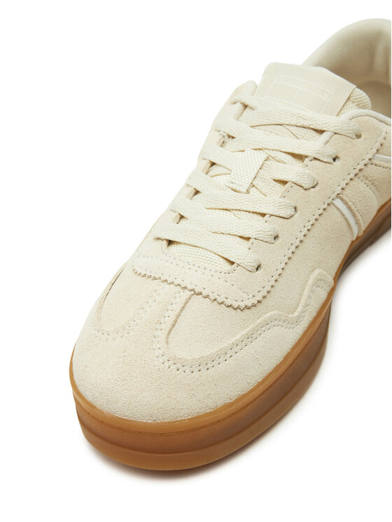 Tommy Jeans Laisvalaikio batai Tommy Jeans The Greenwich Suede EN0EN02696 Écru
