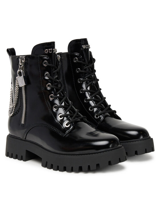 Guess Μποτίνια Guess FLTFRO ELE10 Μαύρο