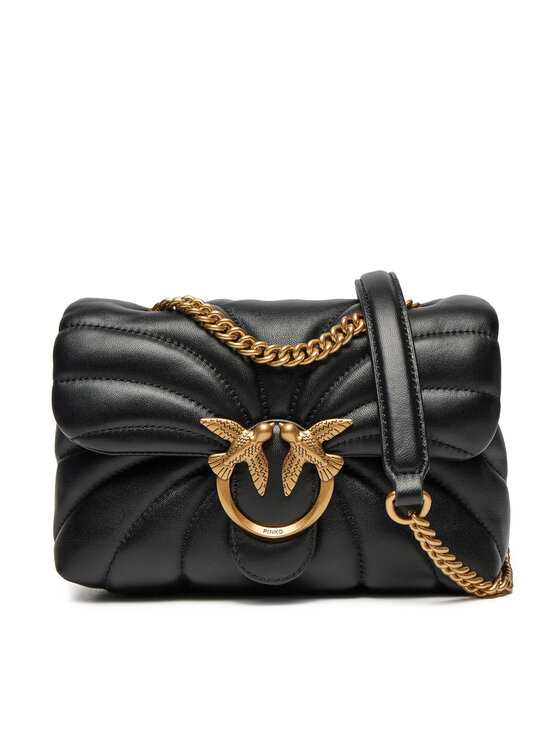 PINKO Kabelka PINKO Love Puff Mini Cl AI 24-25 PLTT 100039 A1EX Černá