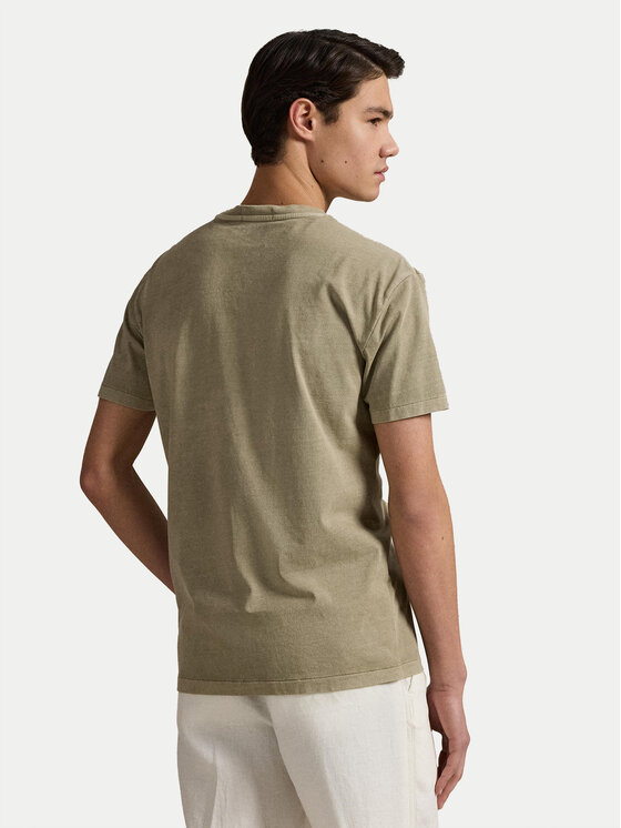 Polo Ralph Lauren Polo Ralph Lauren T-shirt 710969628006 Kaki Custom Slim Fit