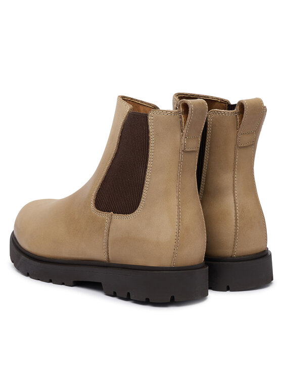 Birkenstock Sztyblety Birkenstock Highwood Slip On 1033180 Beżowy