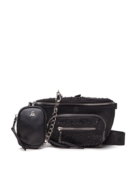 Steve Madden Сумка на пояс﻿ Steve Madden Bmaxima SM13000640-02002-BLK Чорний