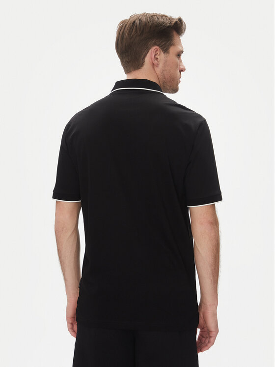Armani Exchange Armani Exchange Поло XM000739 AF10364 UC001 Чорний Regular Fit