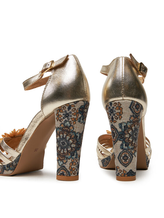 Maciejka Sandále Maciejka 06620-25/00-5-25 Zlatá