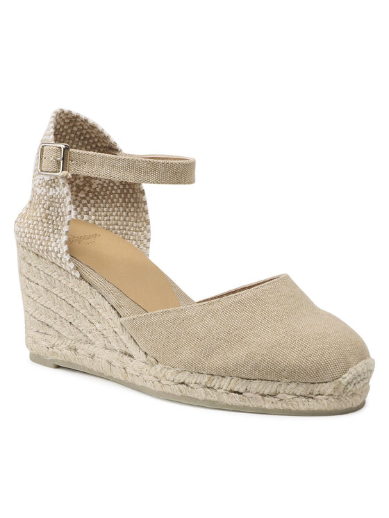 Castañer Espadrilky Castañer Carol/6/002 021655-2017 Béžová