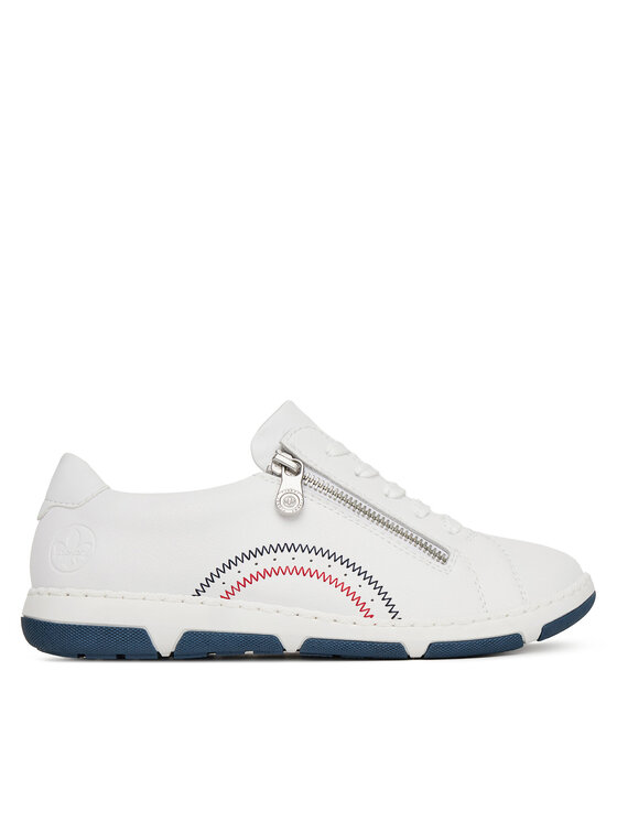 Rieker Sneakersy Rieker 42424-80 Biały
