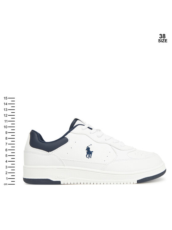 Polo Ralph Lauren Sneakersy Polo Ralph Lauren Masters Court II RL03432103 Bílá