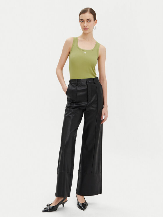 PINKO PINKO Топ Calcolatore 100807 Зелений Regular Fit