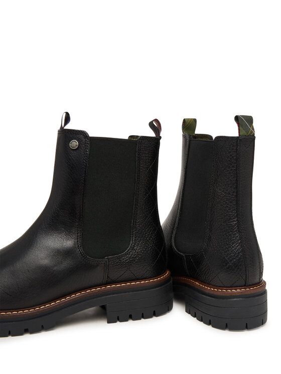 Barbour Μποτάκια με λάστιχο Barbour Evie LFO0575BK52 Μαύρο