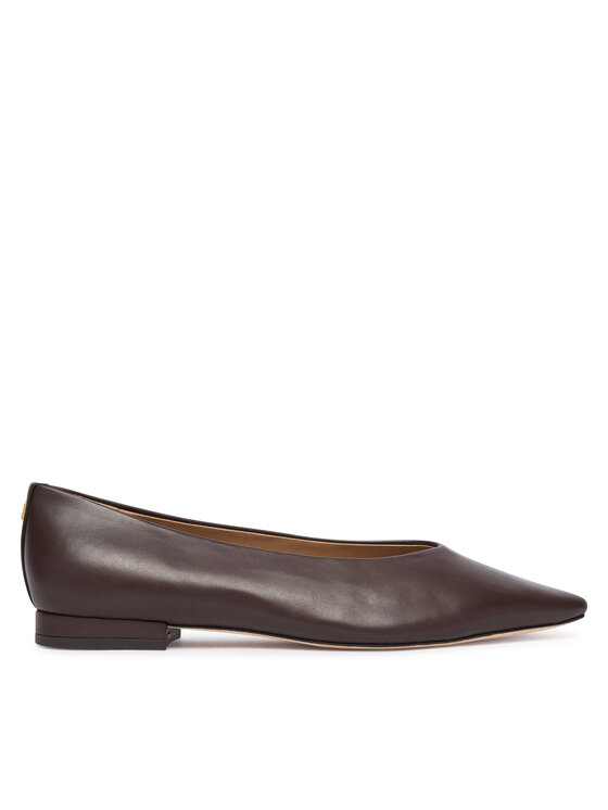 LAUREN RALPH LAUREN Baleriny LAUREN RALPH LAUREN Audri 802P18411005 Brązowy ciemny