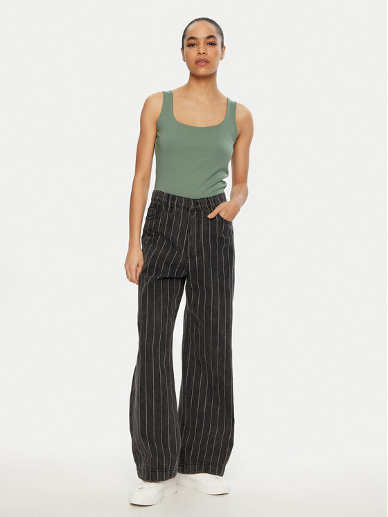 Vero Moda Vero Moda Топ Million 10305800 Зелений Regular Fit