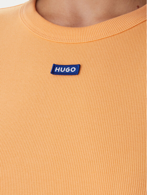 HUGO HUGO Camiseta Baby 50510749 Naranja Slim Fit