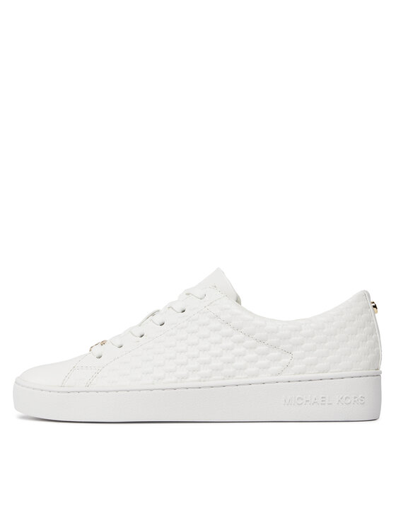 MICHAEL Michael Kors Снікерcи MICHAEL Michael Kors Keaton Lace Up 43R4KTFS1L Білий