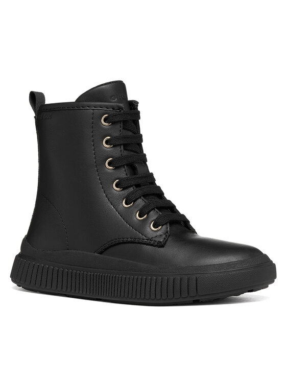 Geox Bakancs Geox J Laquinny Girl J66M3G 00085 C9999 M Fekete