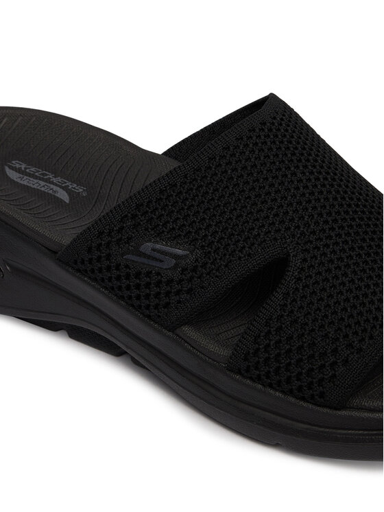 Skechers Шльопанці Skechers Go Walk Arch Fit 140274/BBK Чорний