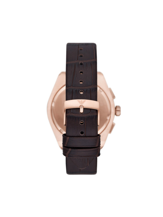 Emporio Armani Годинник Emporio Armani Federico AR11563 Коричневий