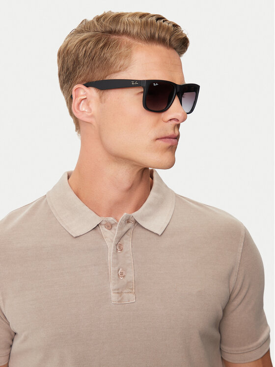 Ray-Ban Сонцезахисні окуляри Ray-Ban Justin Classic 0RB4165 601/8G Чорний