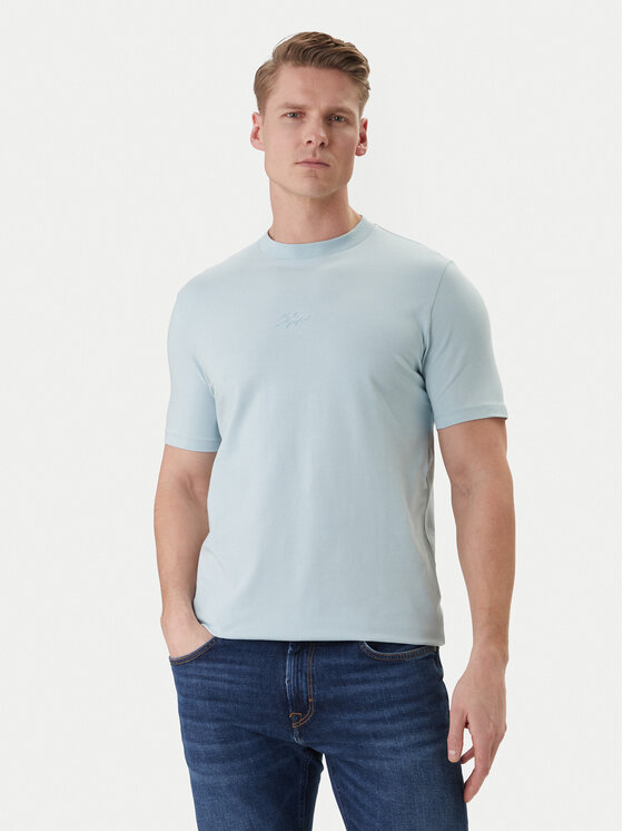 KARL LAGERFELD KARL LAGERFELD Camiseta 755047 562235 Celeste Regular Fit