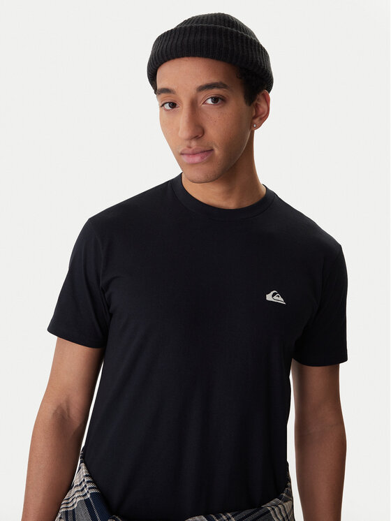Quiksilver Quiksilver Футболка Basic Ss EQYZT07711 Чорний Regular Fit