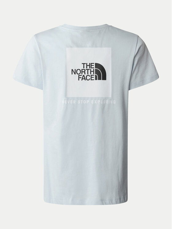 The North Face The North Face Marškinėliai Redbox NF0A87NM Žydra Regular Fit