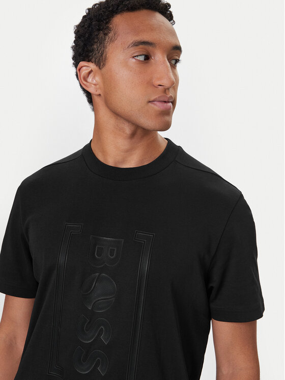 BOSS BOSS Camiseta Iconic TL 50543905 Negro Relaxed Fit