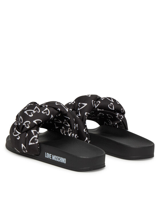 LOVE MOSCHINO Natikače LOVE MOSCHINO JA28312G0MIW100B Crna