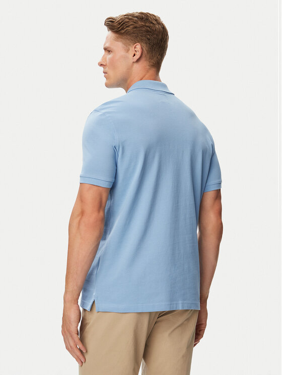 Beverly Hills Polo Club Beverly Hills Polo Club Поло P-SS26M-P450124 Світло-синій Regular Fit
