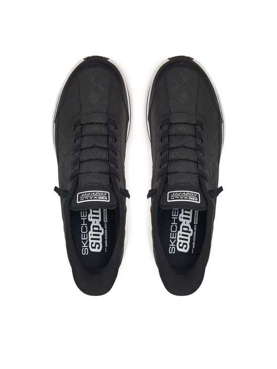 Skechers Снікерcи Skechers GO WALK Glide-Step 2.0 - Cozy Fit Walker 217035/BKW Чорний