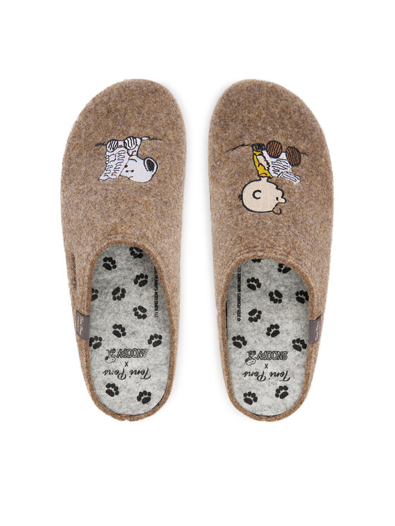 Toni Pons Papuče Toni Pons Charlie Hnedá