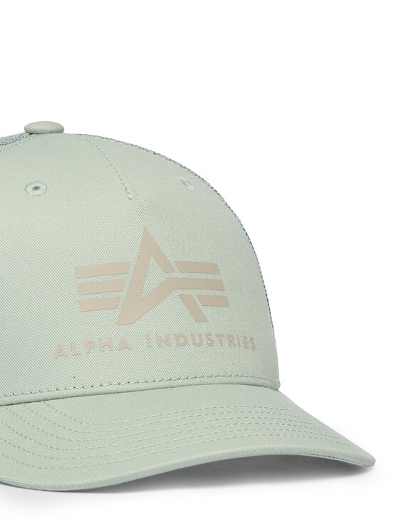 Alpha Industries Шапка с козирка Alpha Industries Trucker Basic 186902 Зелен