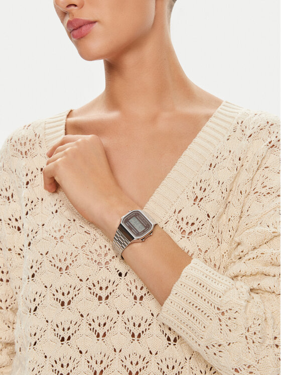 Casio Pulkstenis Casio A168WA-5AYES Sudraba